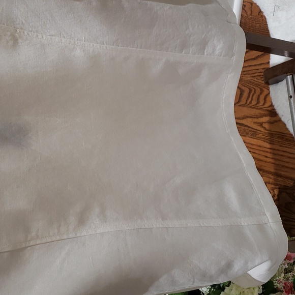 NWT KOBI HALPERIN Scarlett Band Collar Linen Blend Jacket MEDIUM - Picture 12 of 16